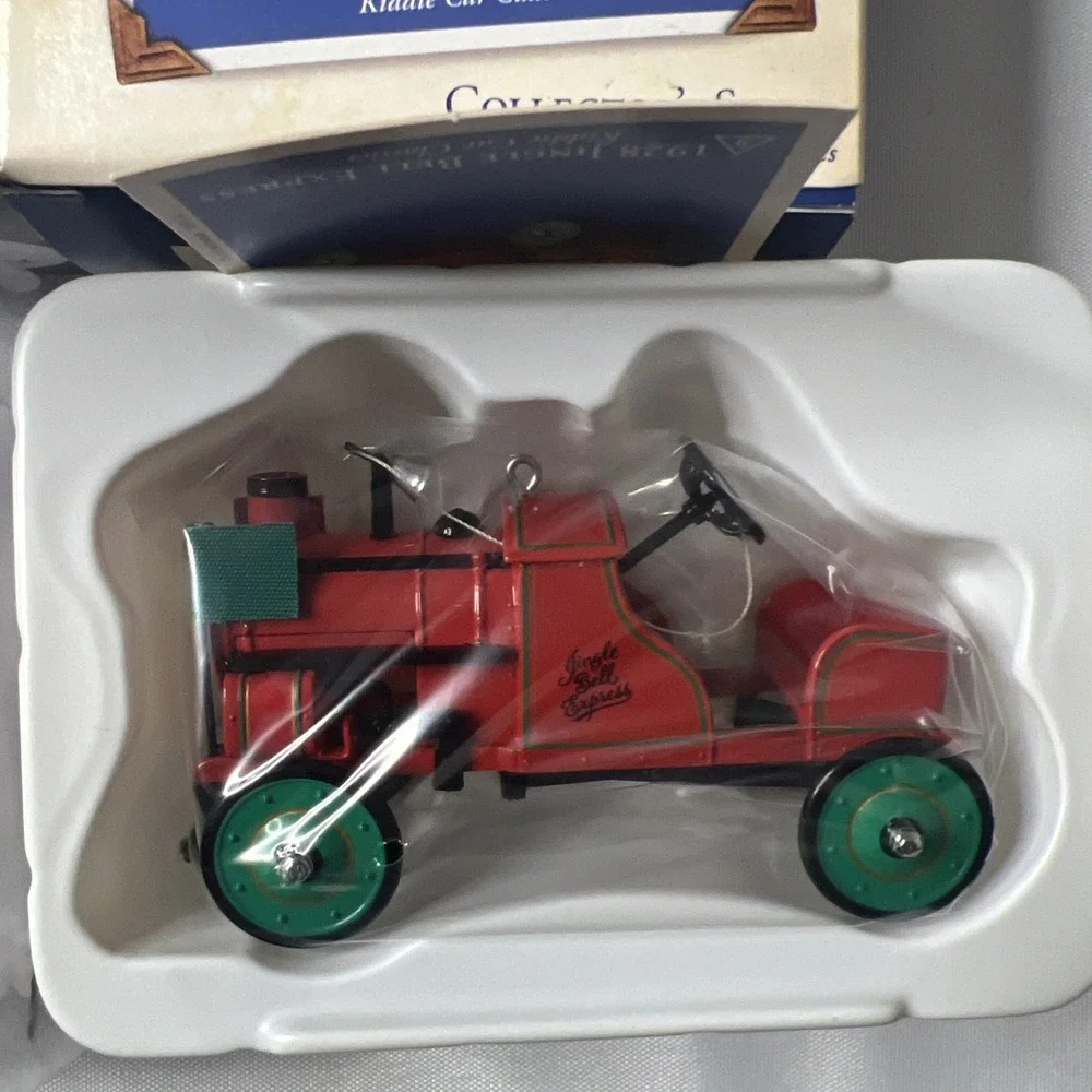 Hallmark Keepsake Kiddie Car Classics Ornament Lot 3 Murray VTG 98 99 2001 NIB